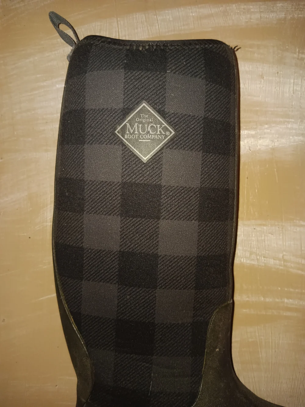 The Original Muck Boot Company Women’s Black Plaid Boot